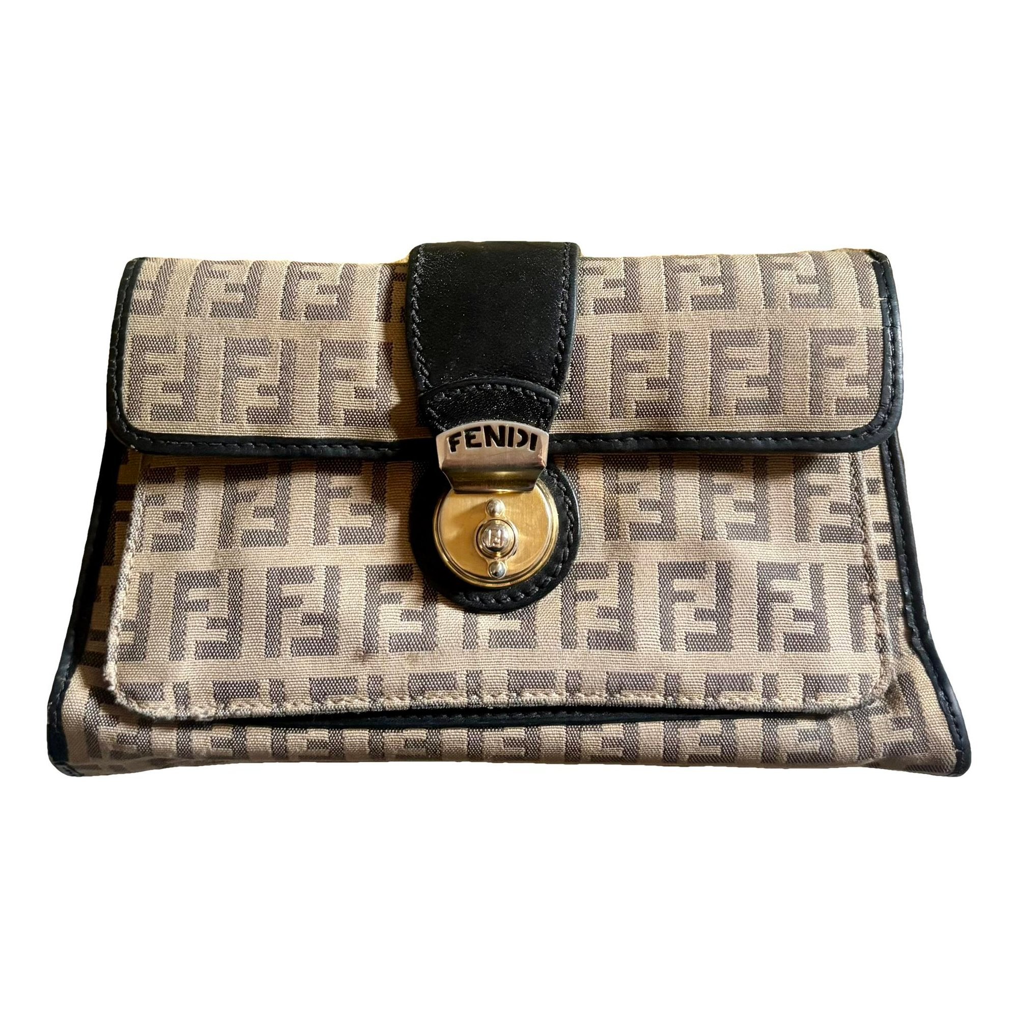 Baguette cloth clutch bag