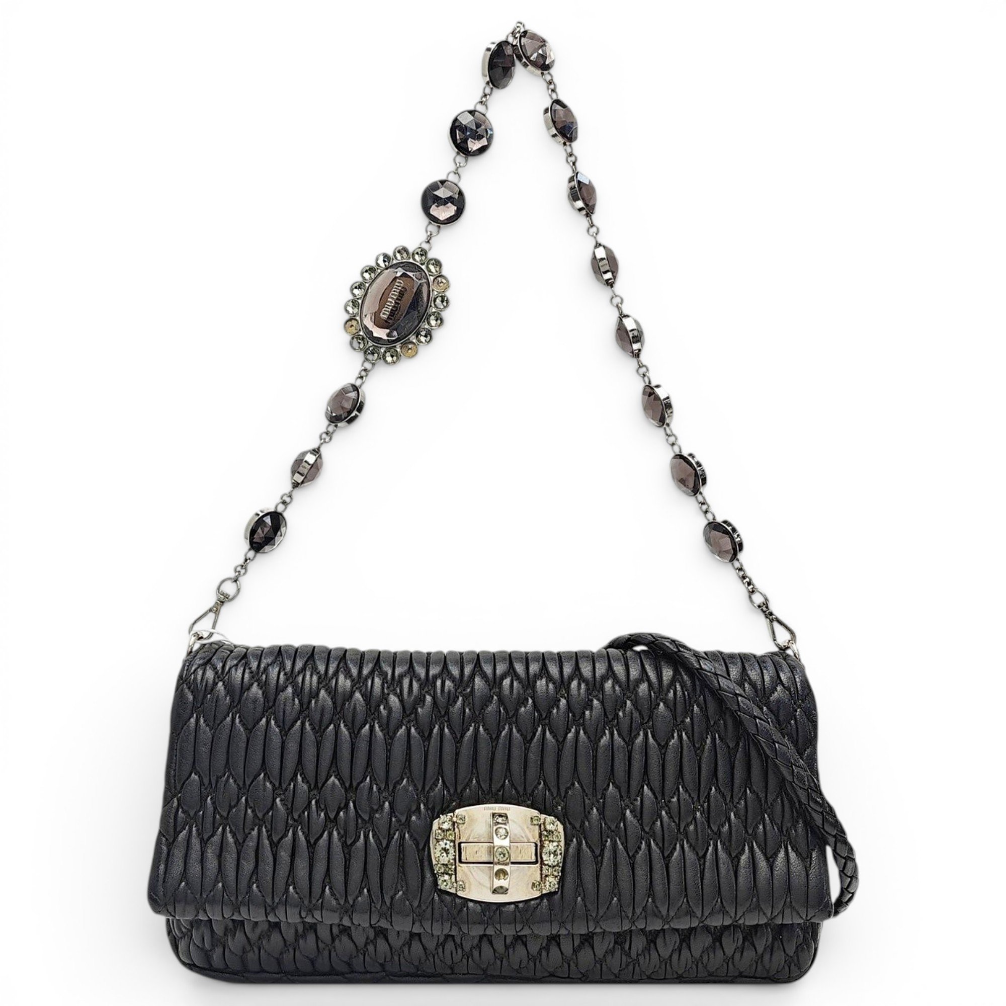 Leather handbag