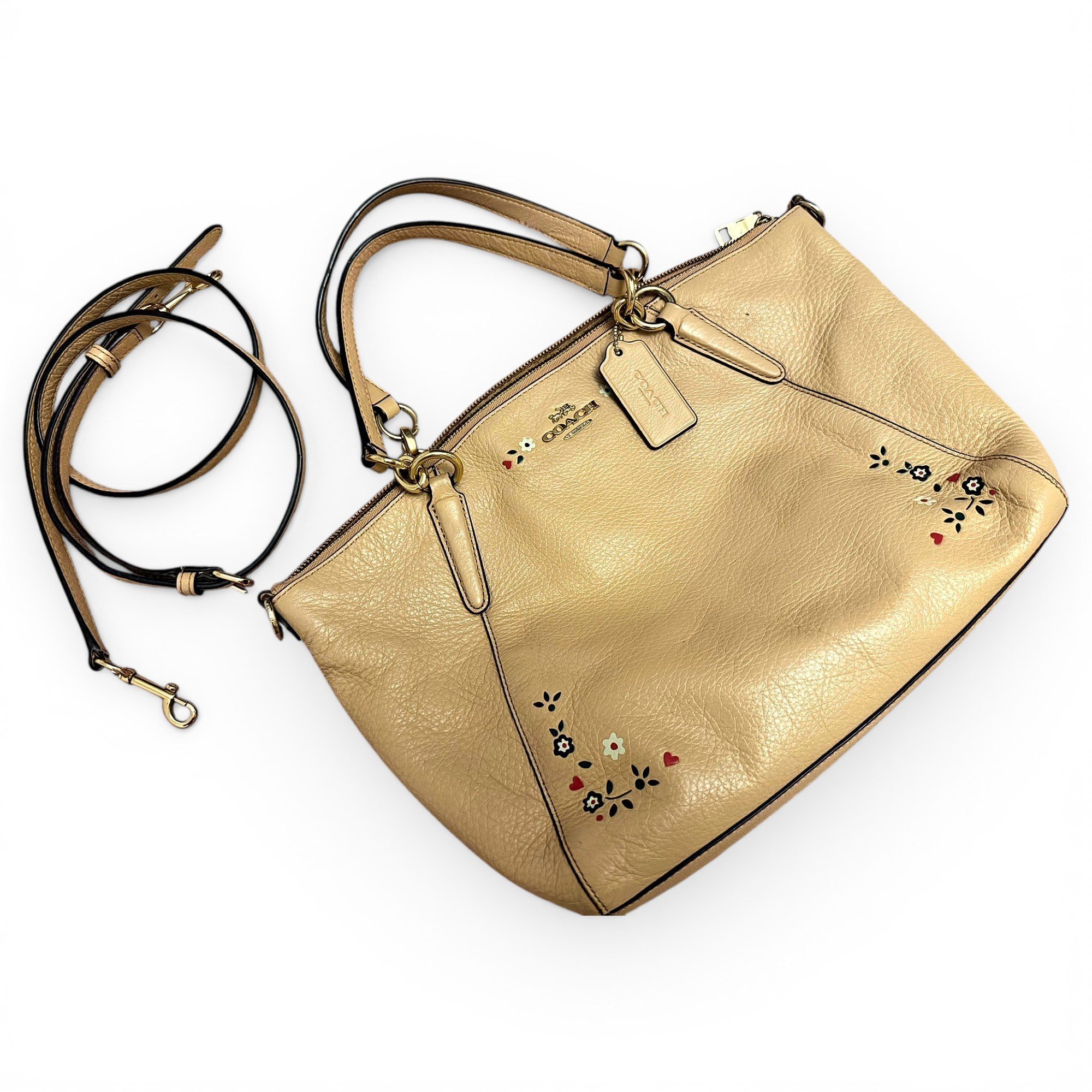 Leather handbag