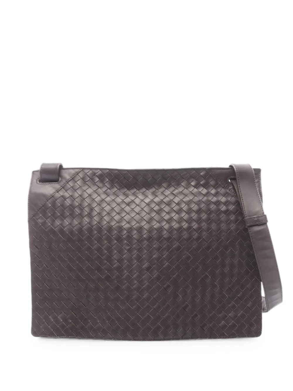 2000s Intrecciato messenger bag