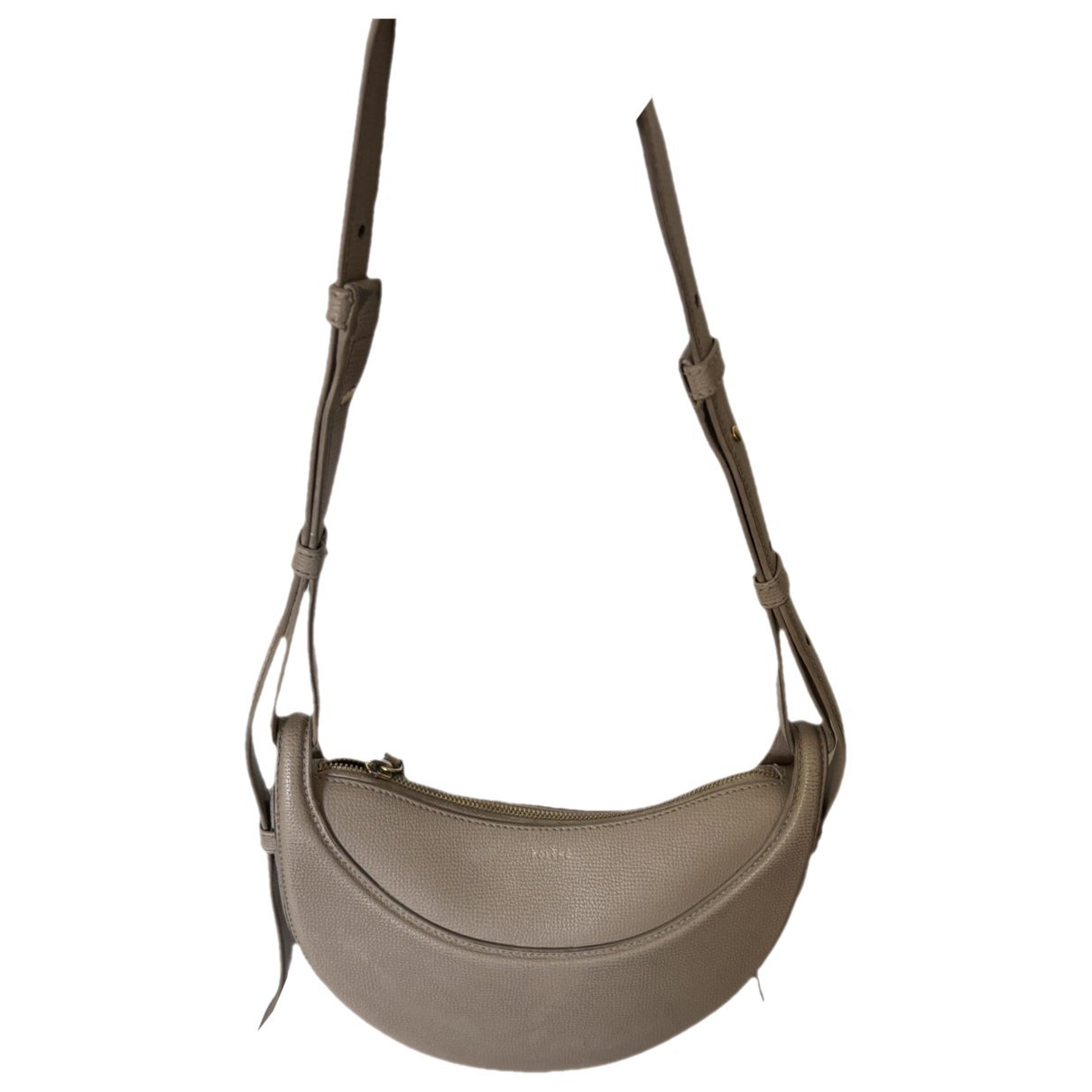 Polene Numéro Dix leather crossbody bag