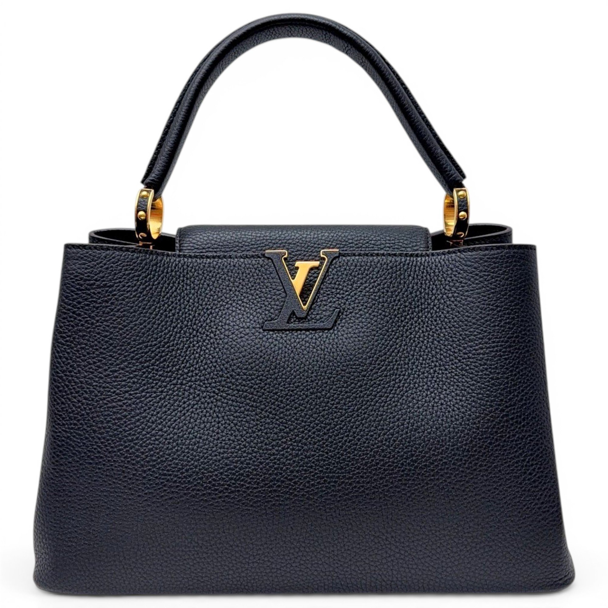 Capucines leather handbag