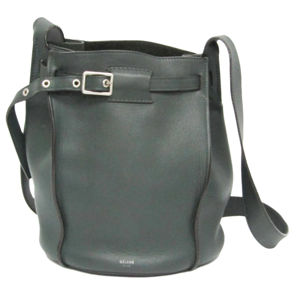 Triomphe Long leather handbag