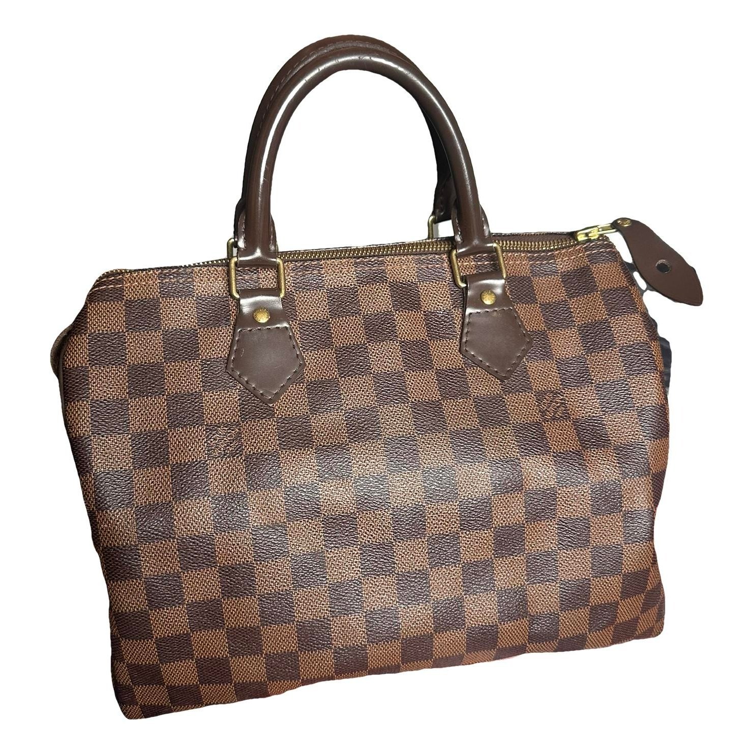 Speedy leather handbag