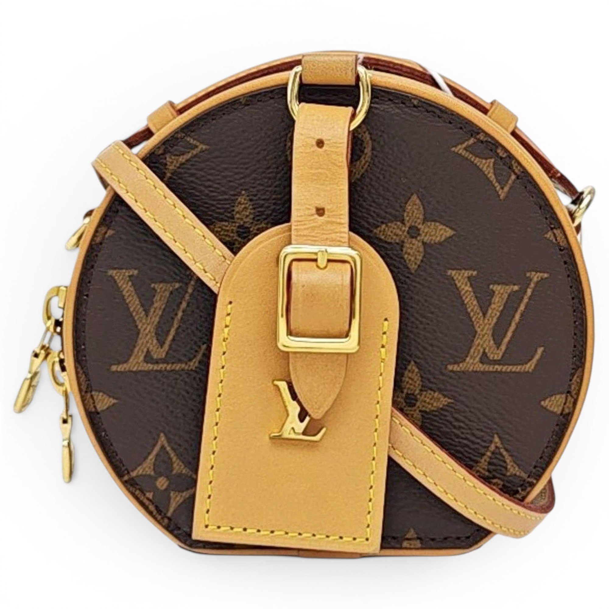 Micro boite chapeau leather handbag