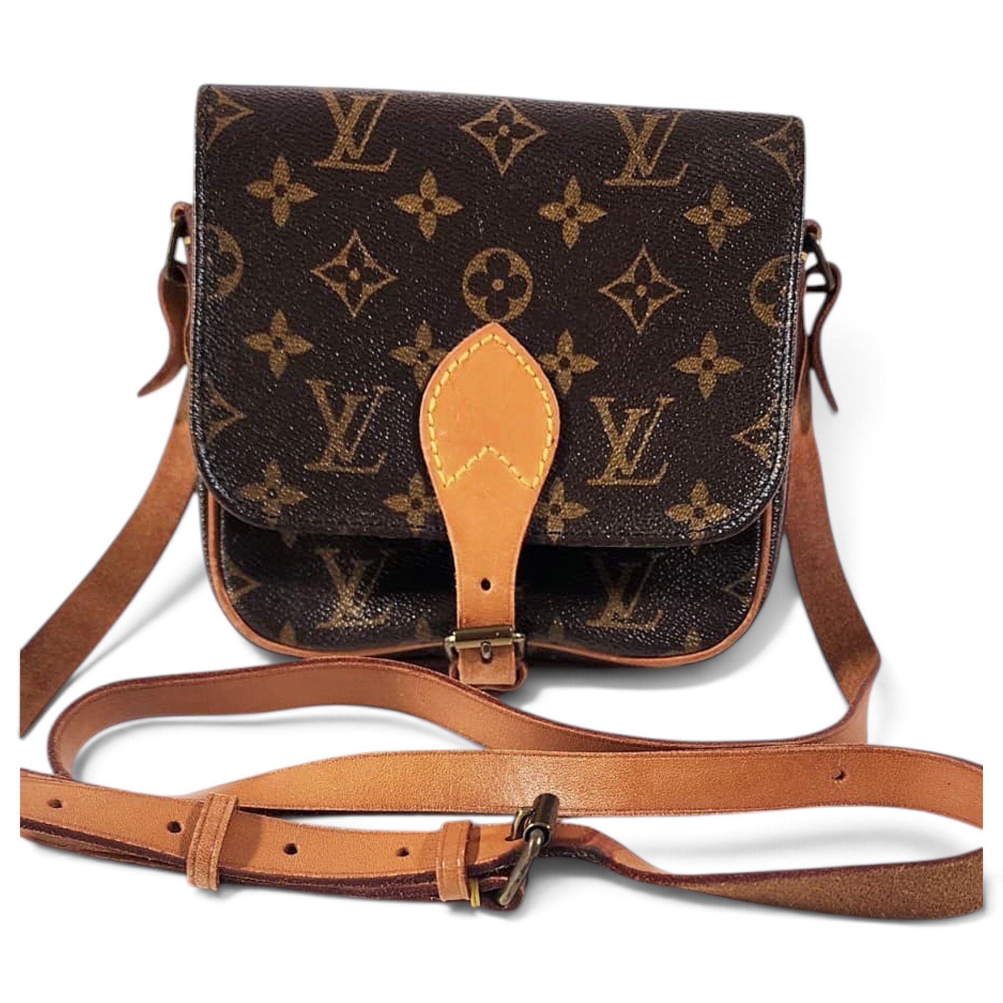Leather crossbody bag
