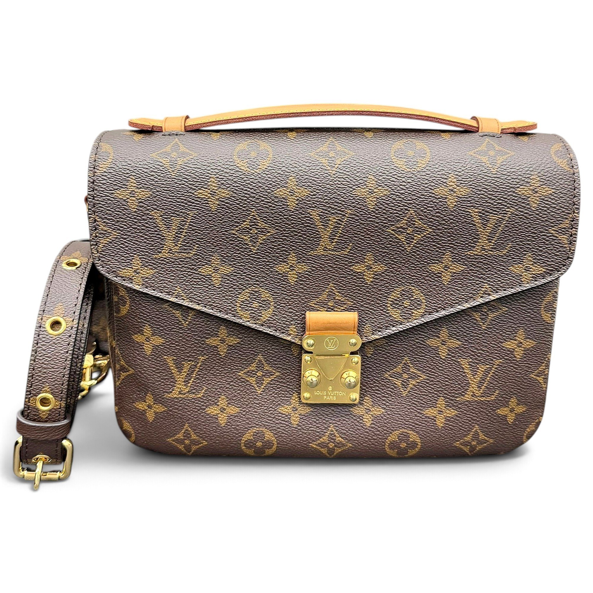 Metis leather handbag