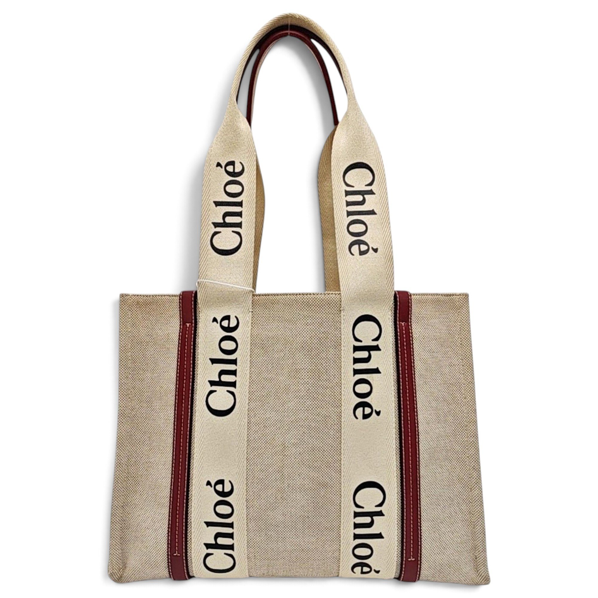 Chloe Woody cloth handbag