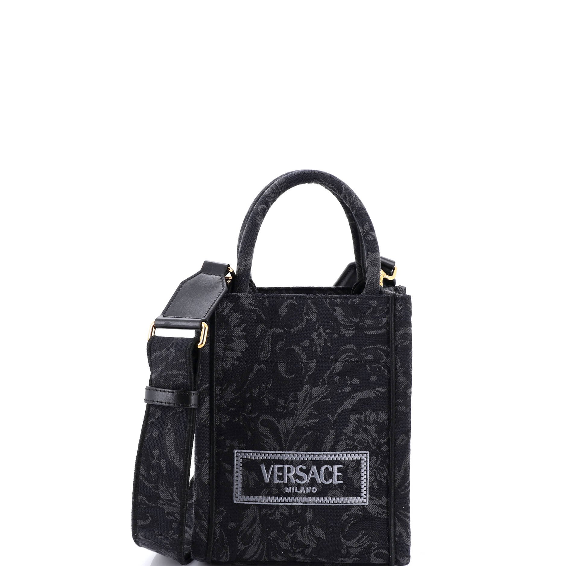 Versace Athena Tote Barocco Jacquard Mini