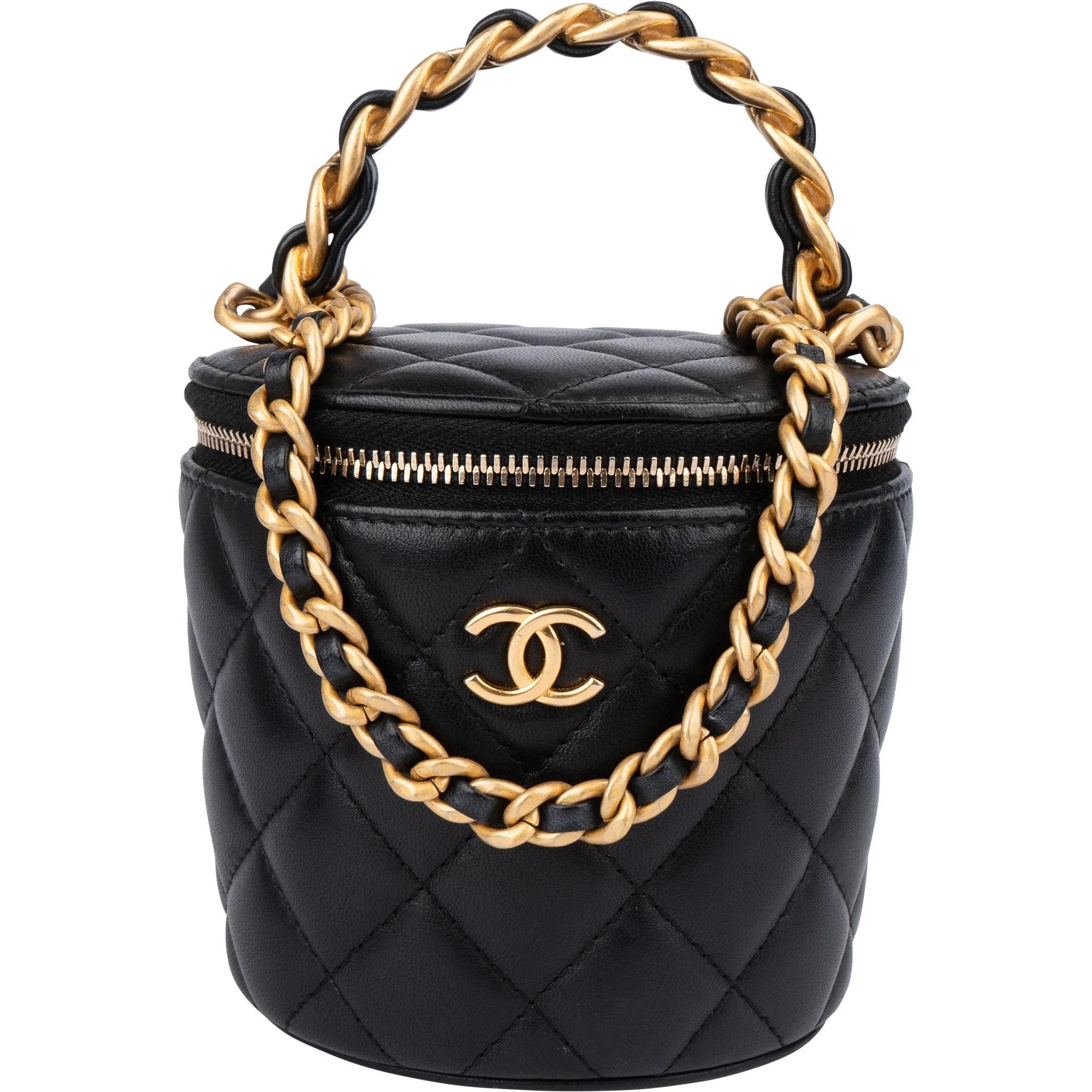 Vanity leather crossbody bag