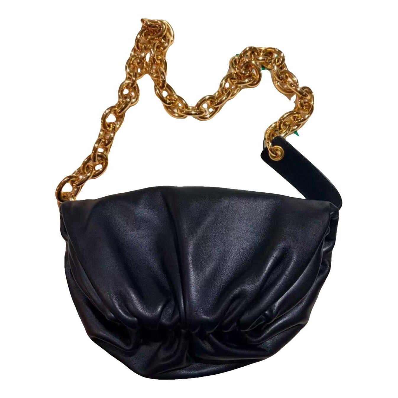 Chain Pouch leather handbag