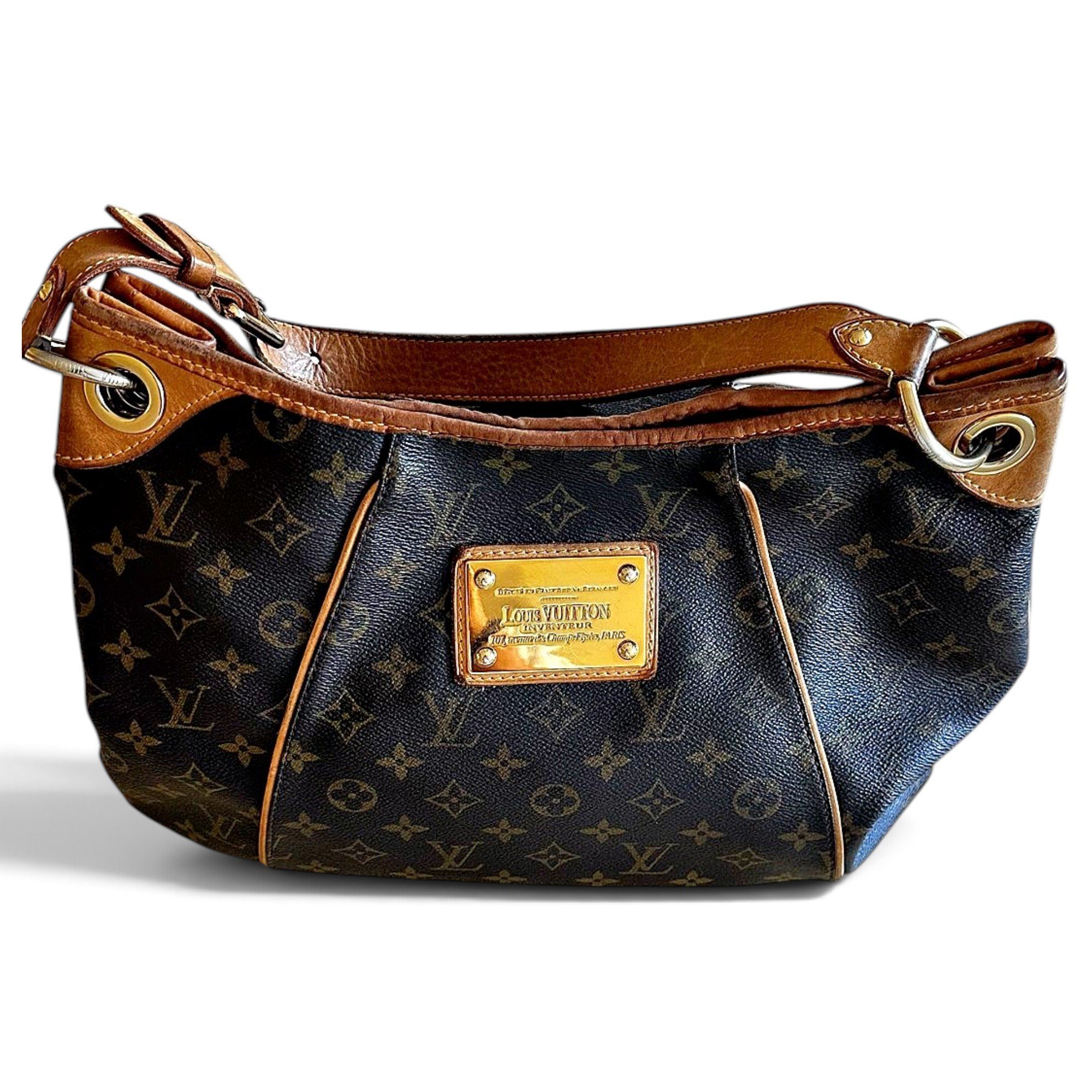 Galliera leather handbag