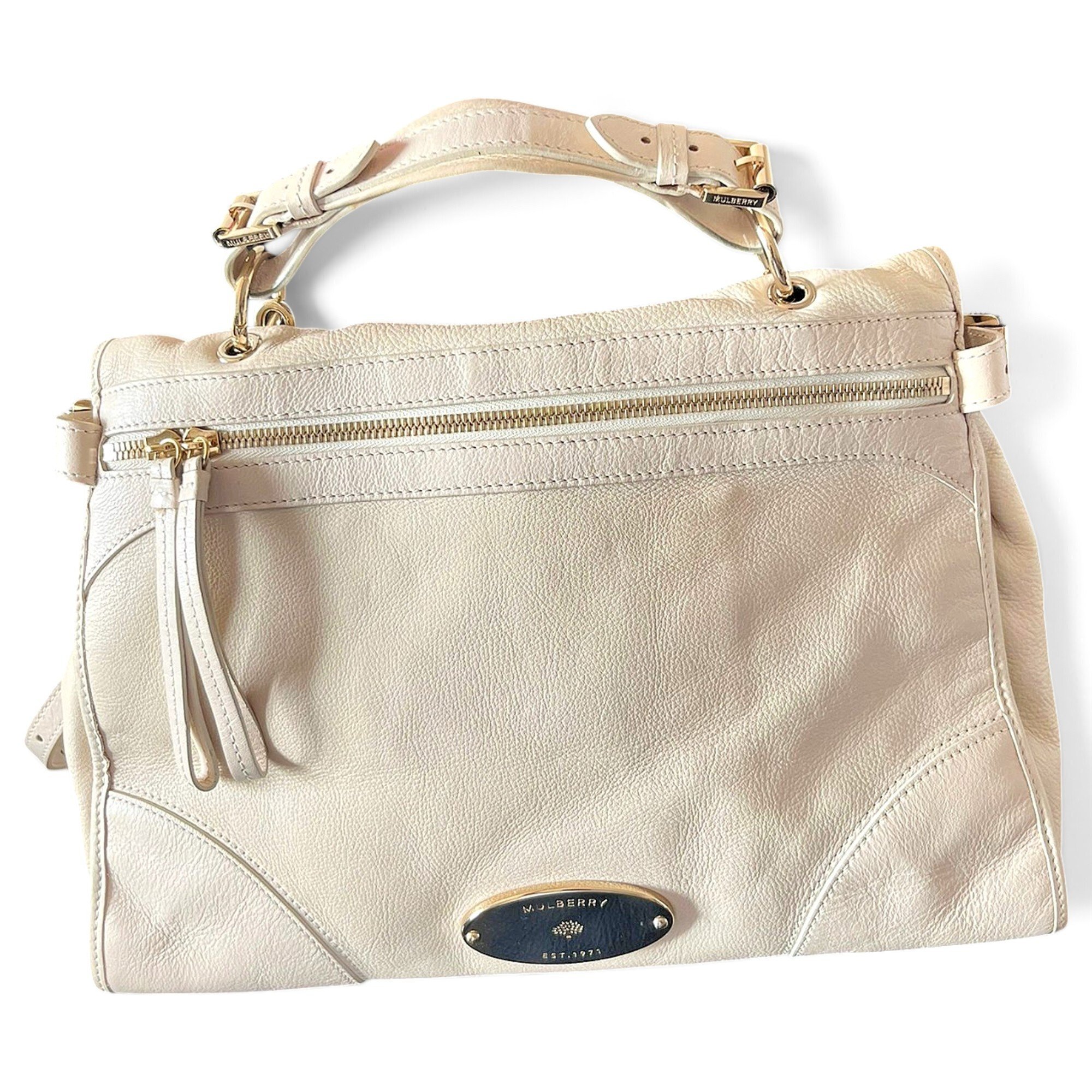 Leather handbag