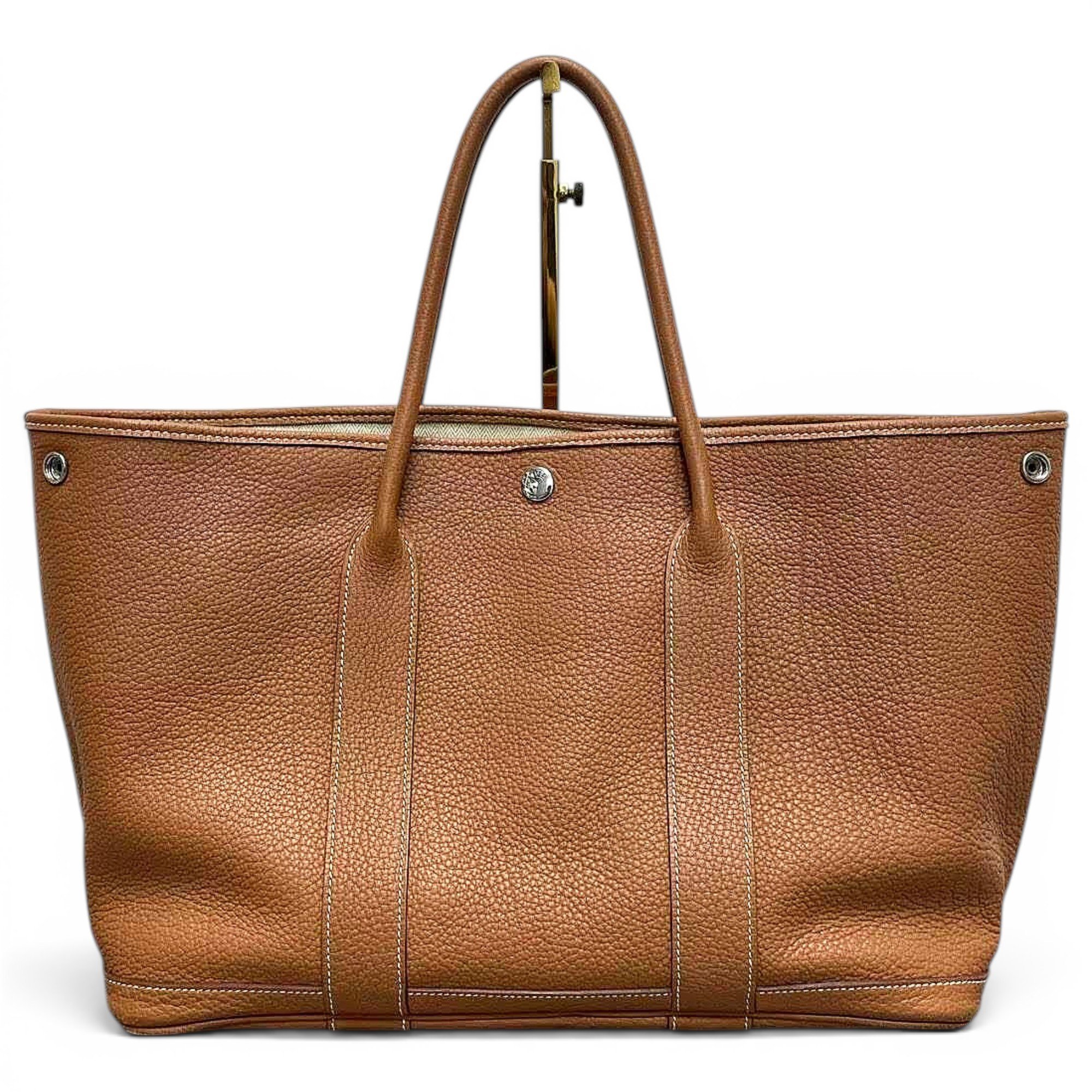 Garden Party leather handbag