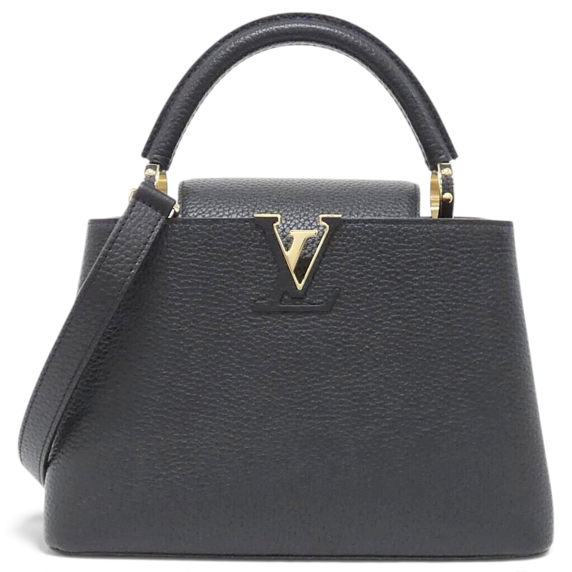 Capucines leather handbag