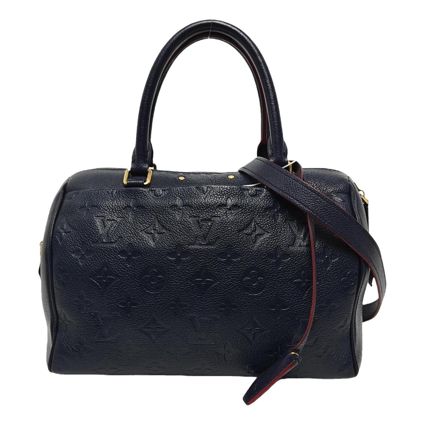 Speedy leather handbag