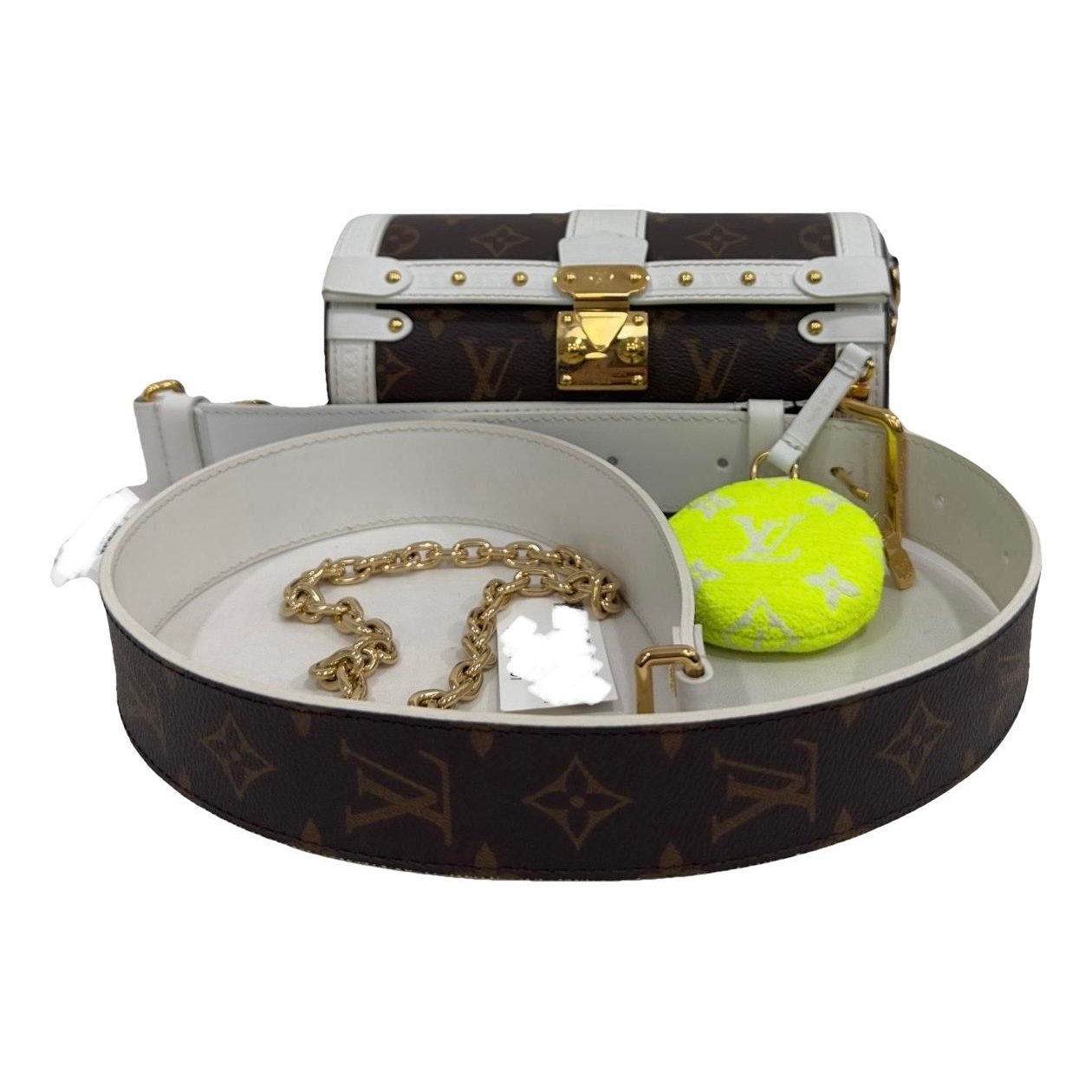 Papillon Trunk vinyl handbag