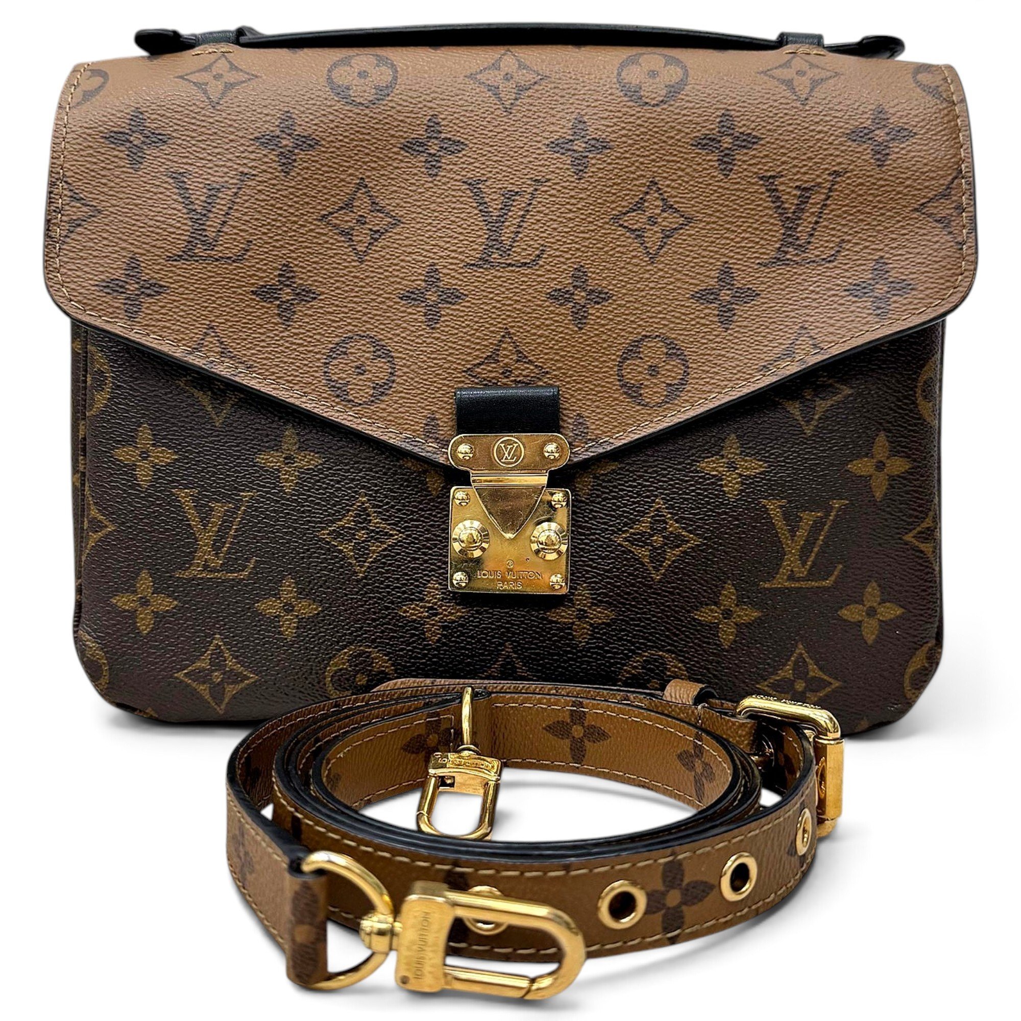Metis leather handbag