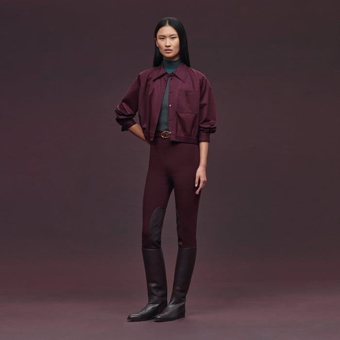 Rouge Bordeaux Shirt Jacket