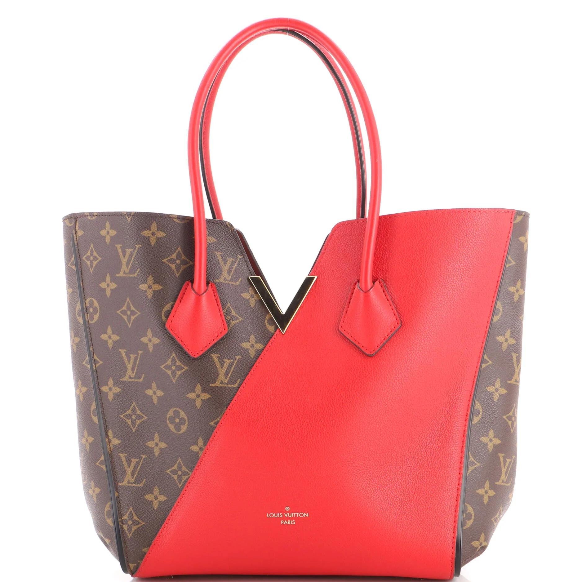 Leather tote