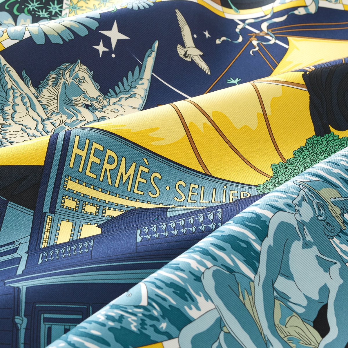 Lenço 90 Hermès Flagship