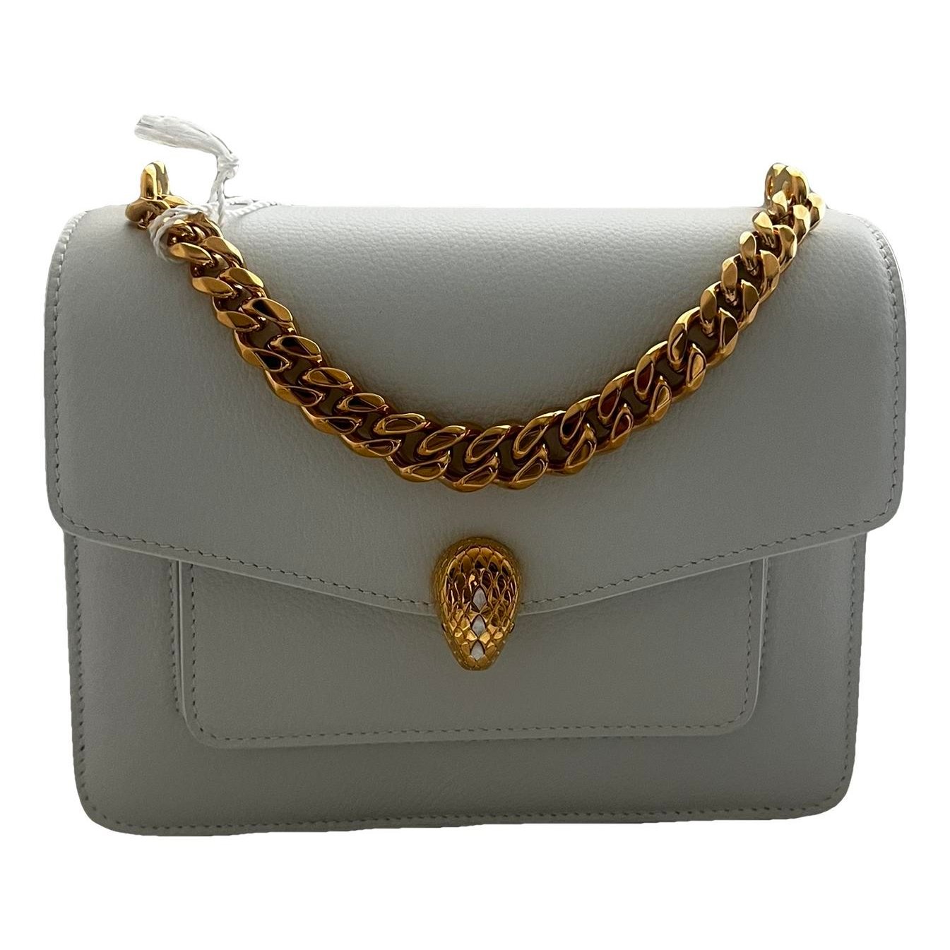Serpenti leather handbag