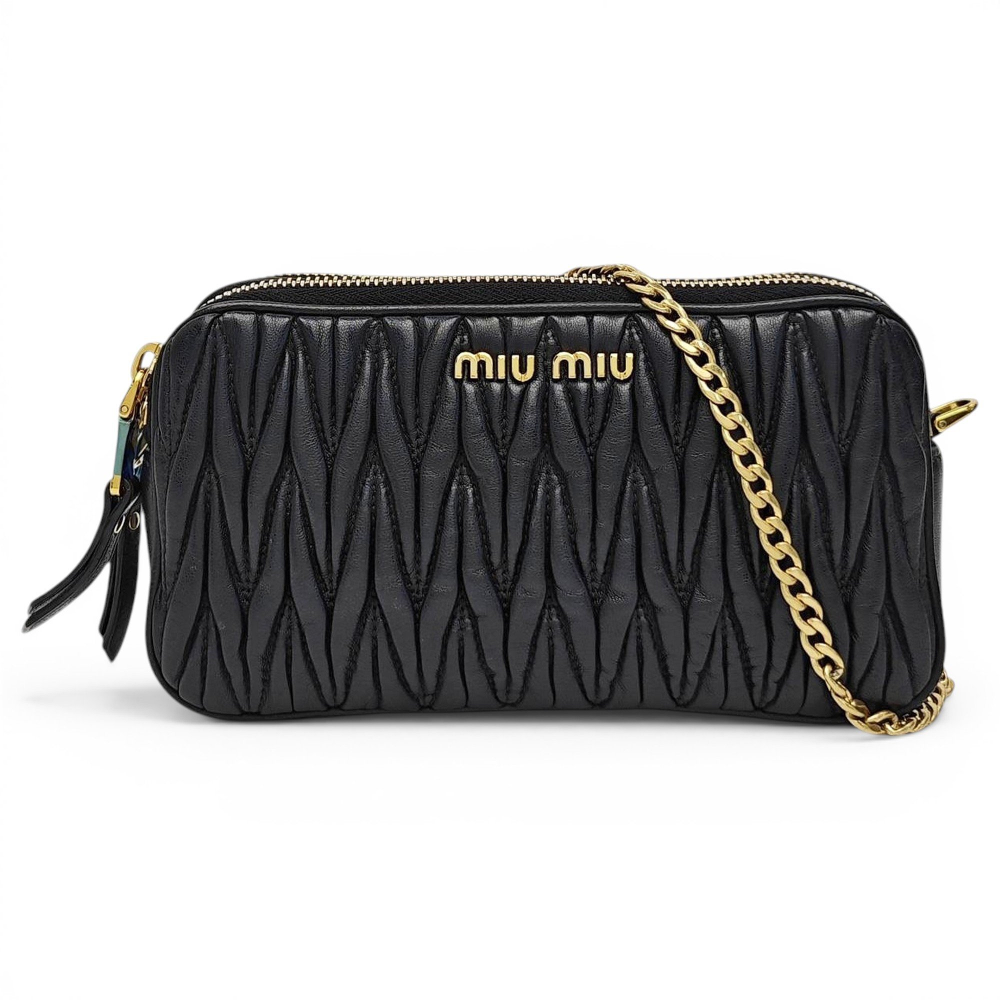 Caprice leather crossbody bag