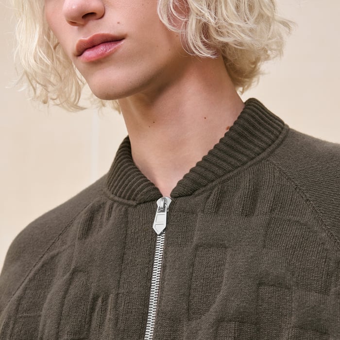 Basalte "Maillon Puzzle 3d" Zipped Jacket