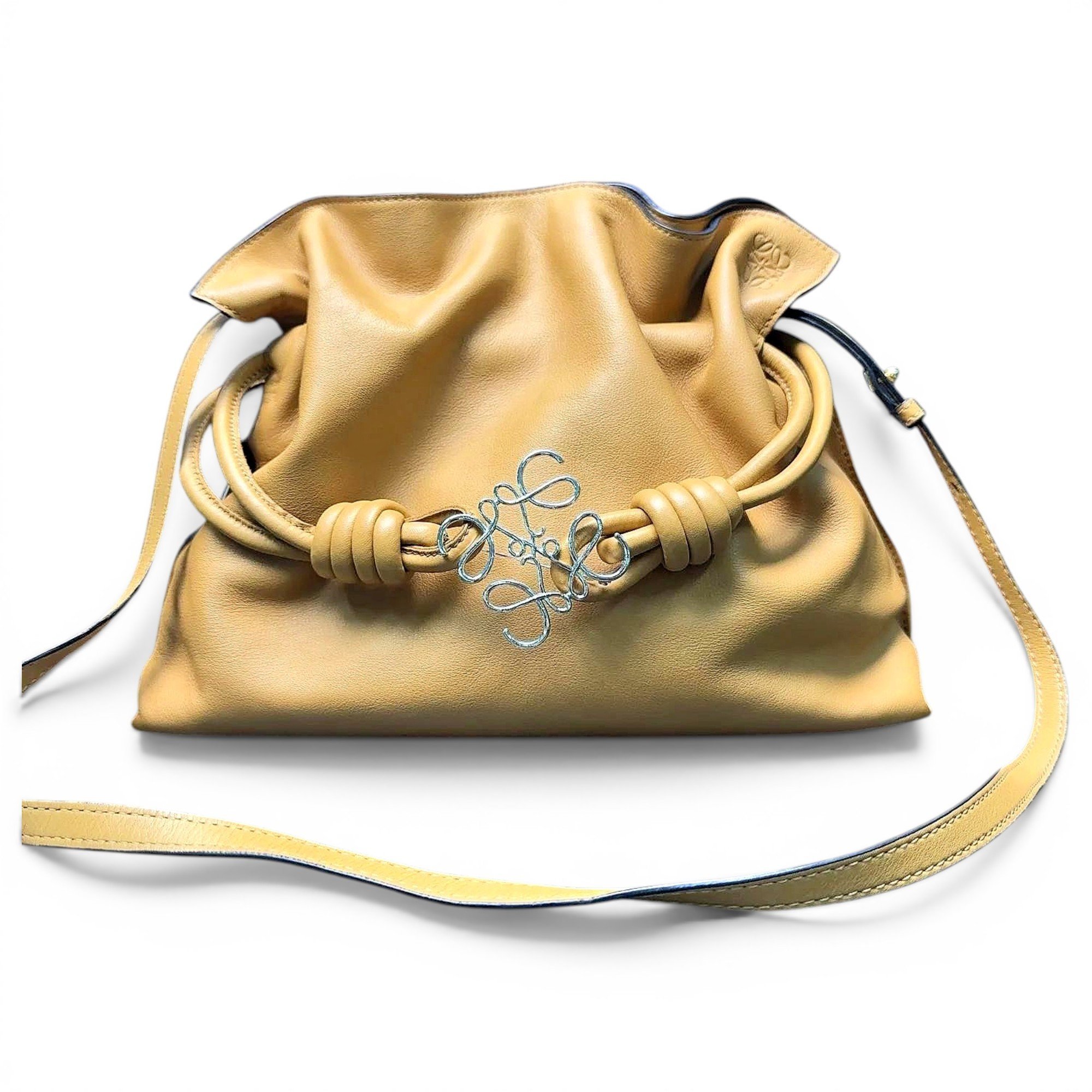 Flamenco leather handbag