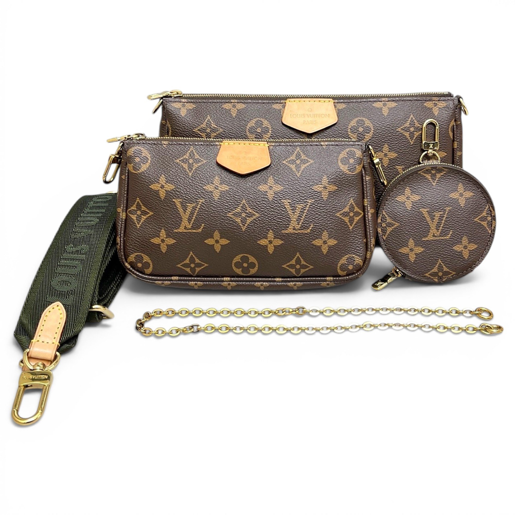 Multi Pochette Accessoires leather handbag