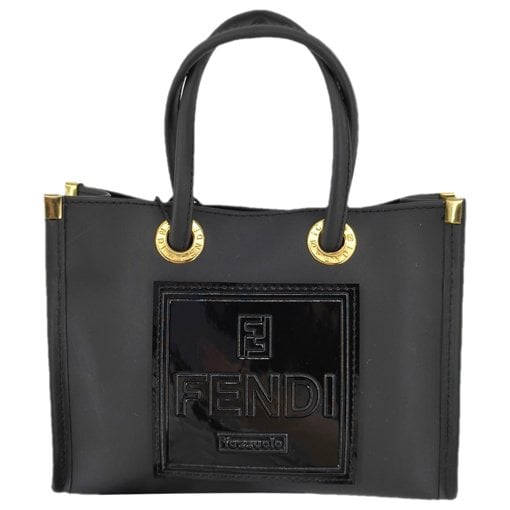 Leather tote