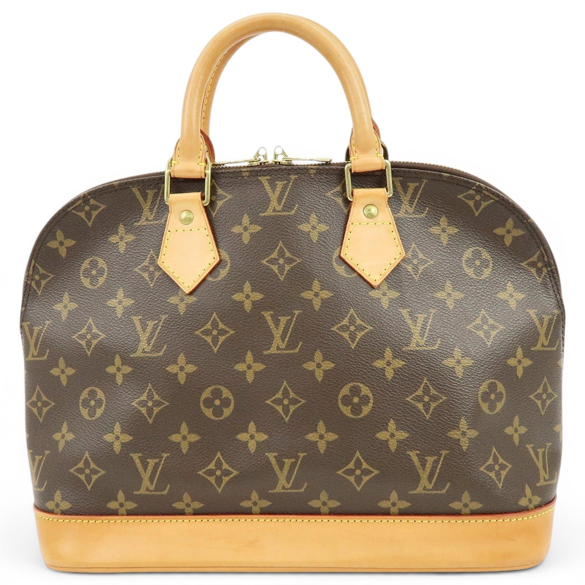 Alma leather handbag