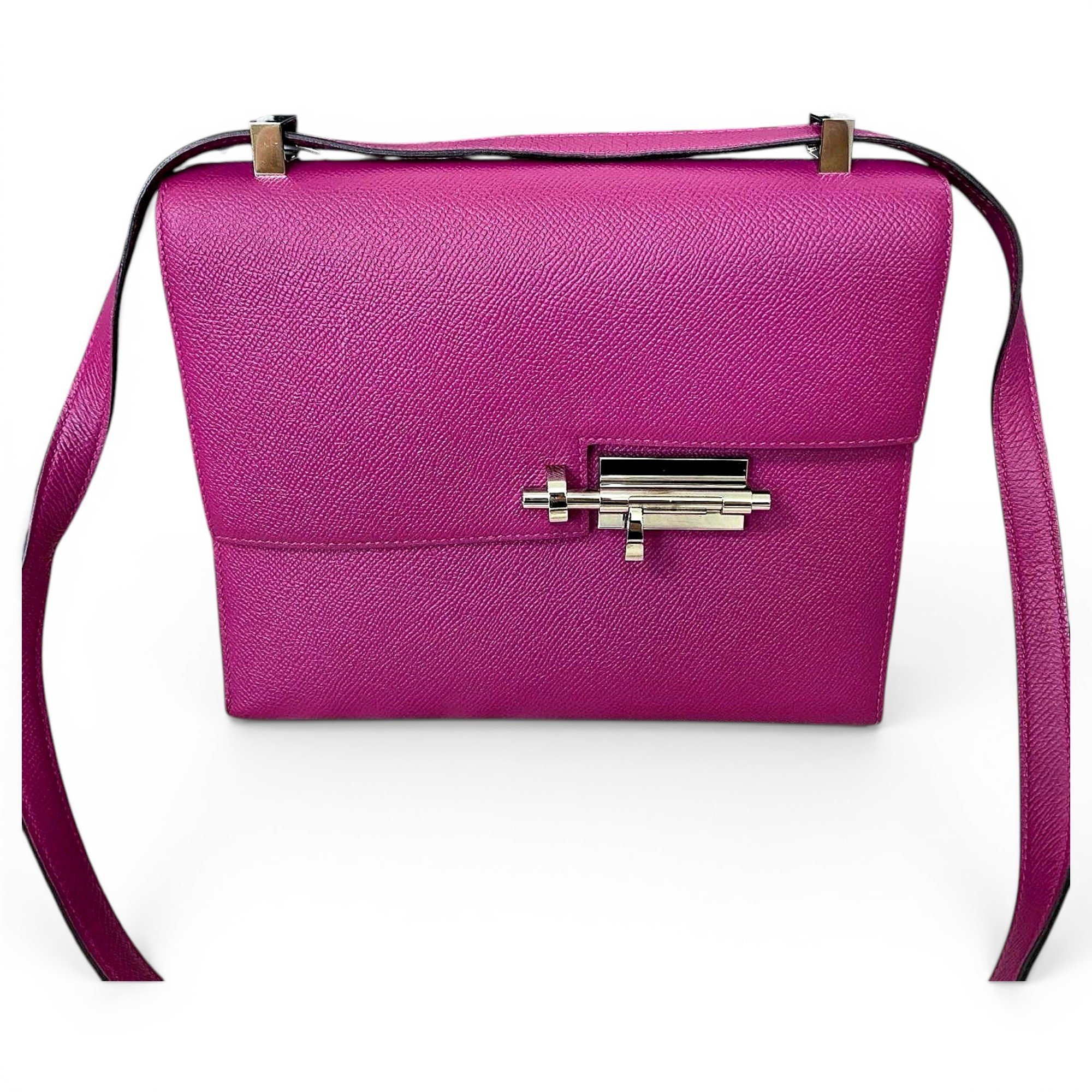 Verrou Mini leather handbag