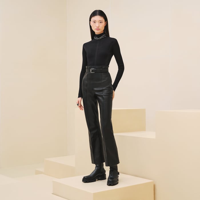 Noir Bootcut Pants