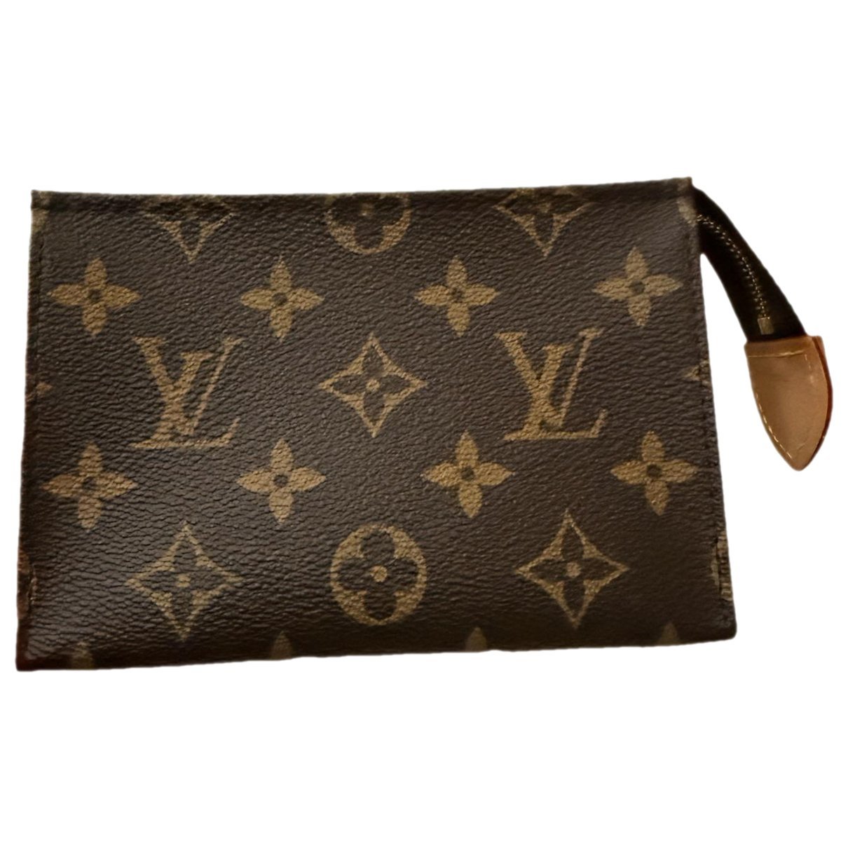 Poche toilette leather vanity case