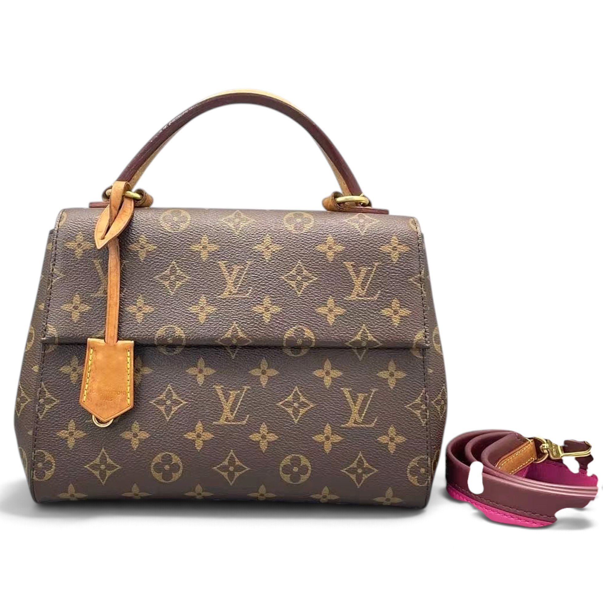 Cluny leather handbag