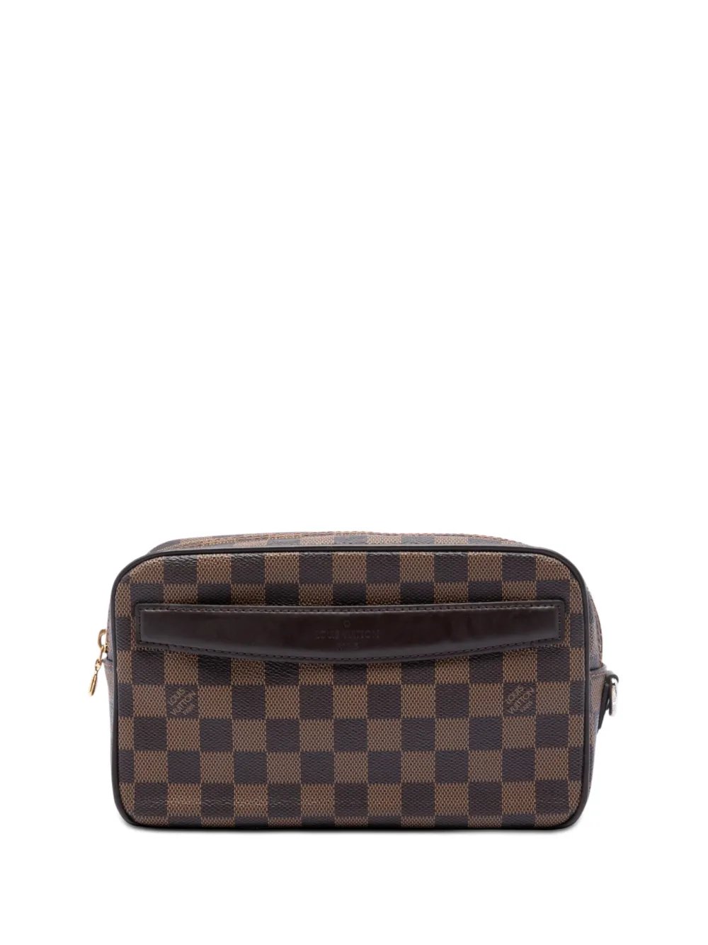 Louis Vuitton 2016 Damier Ebene Pochette Saint Paul clutch bag