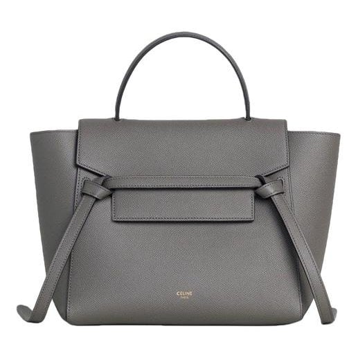 Belt leather handbag