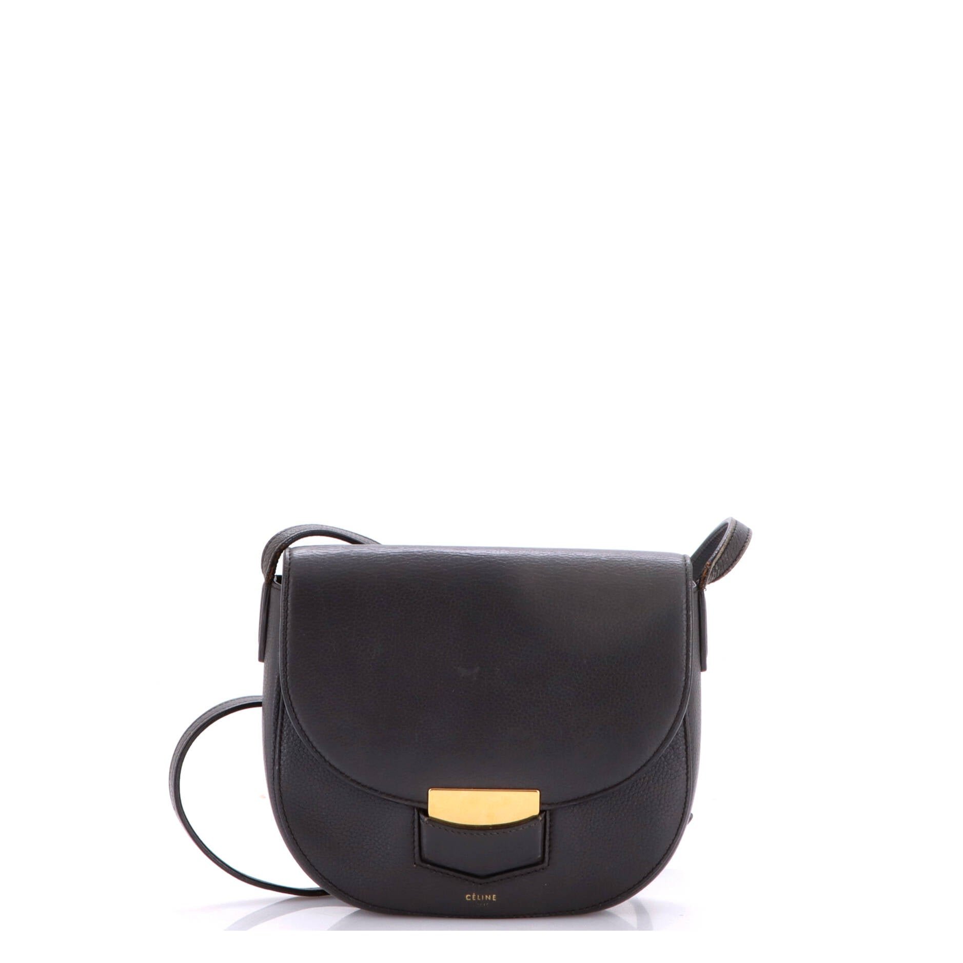 Trotteur Crossbody Bag Grainy Leather Small