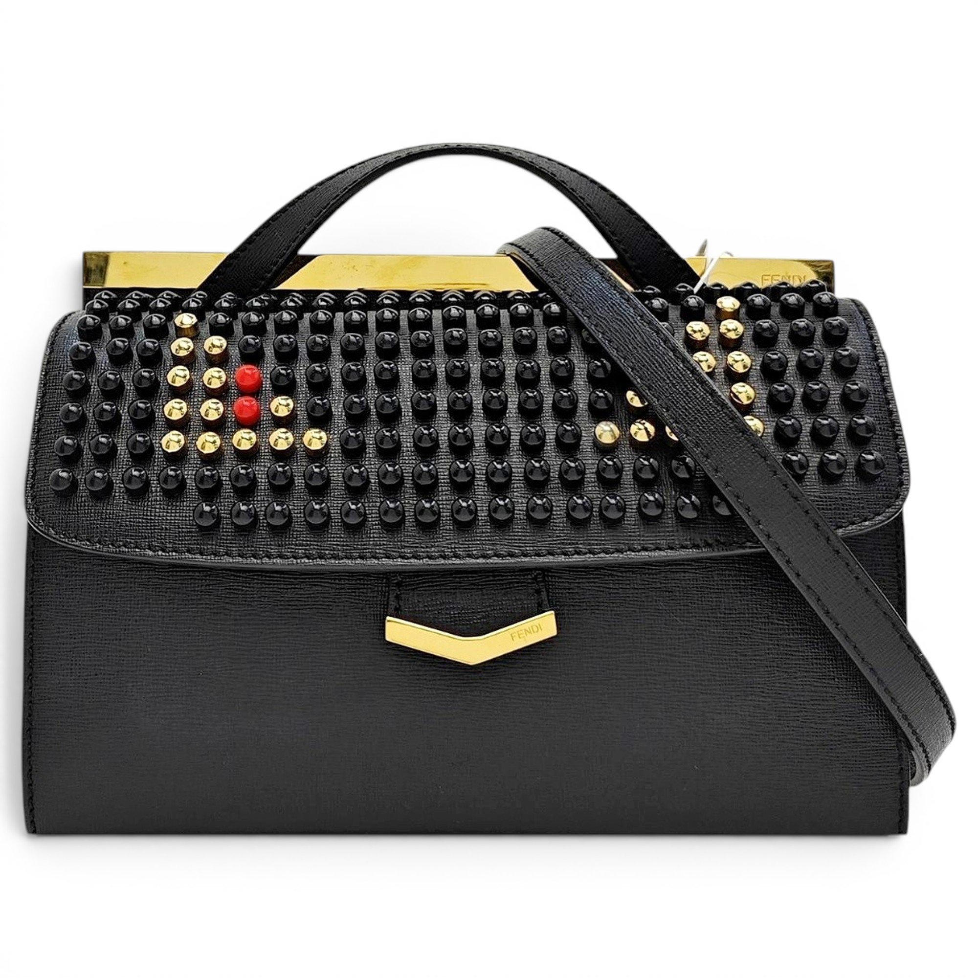 Leather handbag