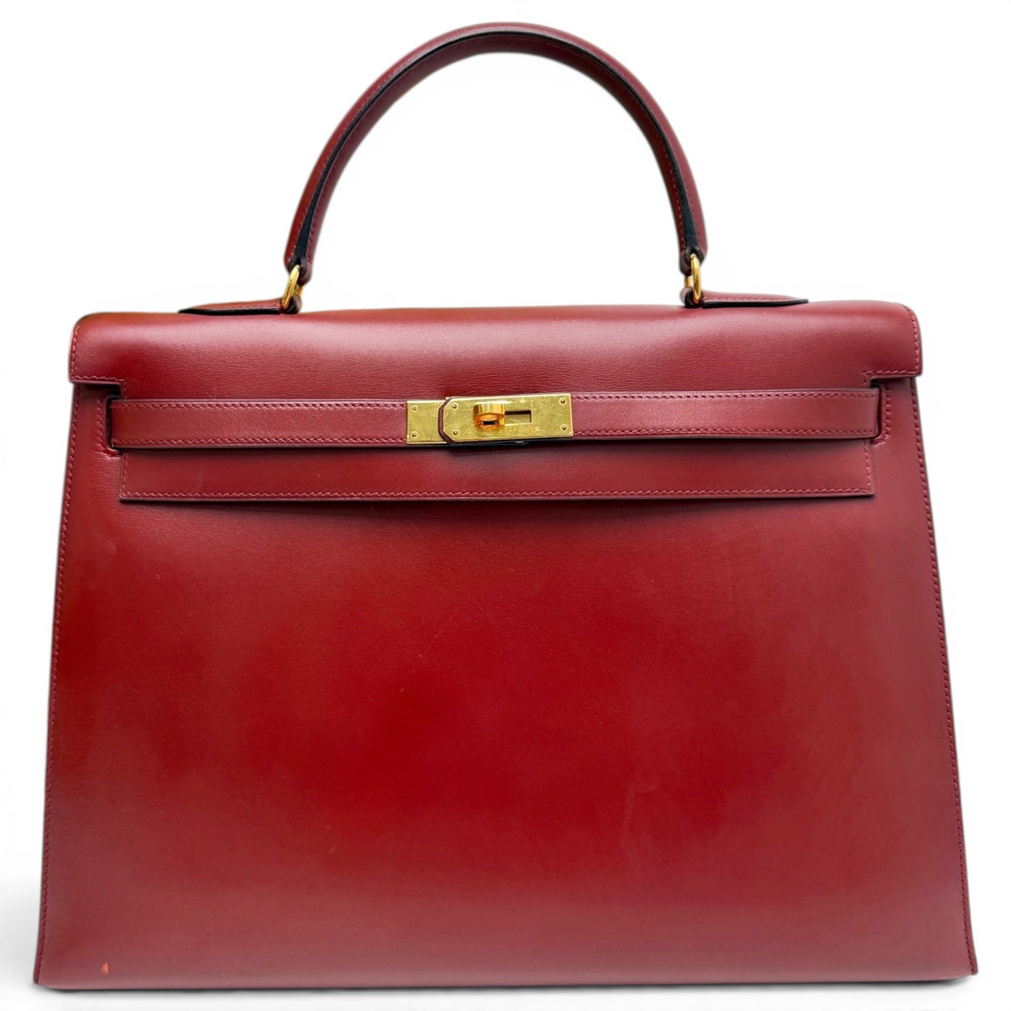 Kelly 35 leather handbag