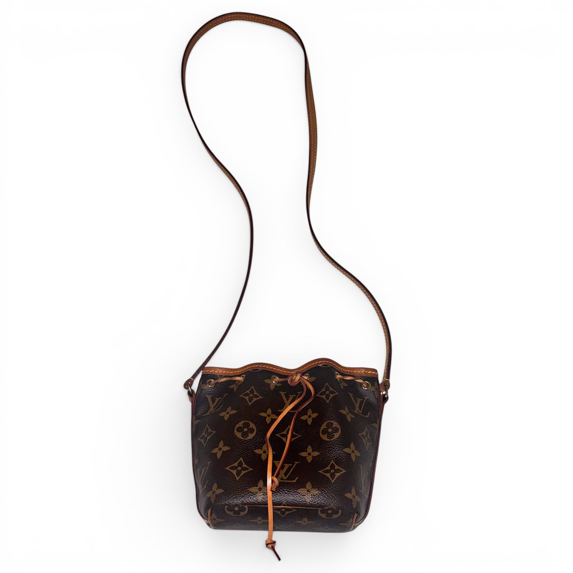 Nano Noé cloth crossbody bag