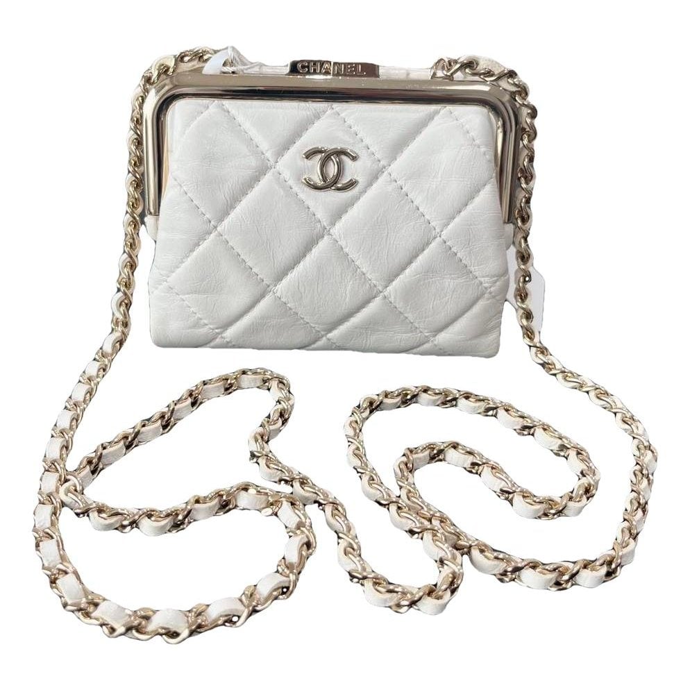 Leather crossbody bag