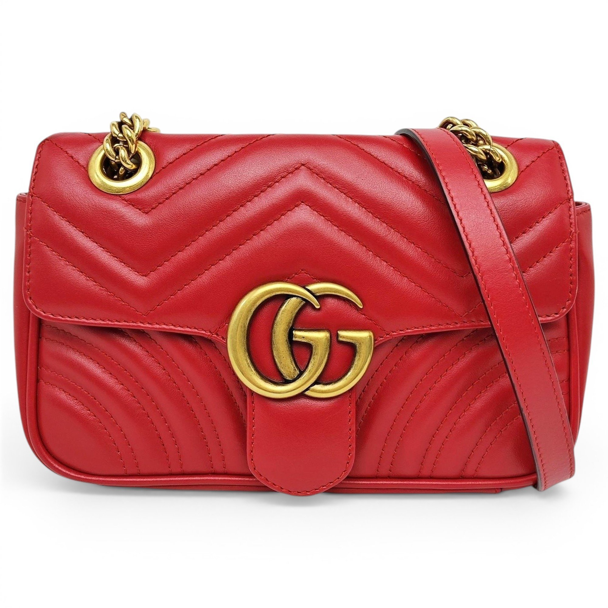 GG Marmont leather handbag
