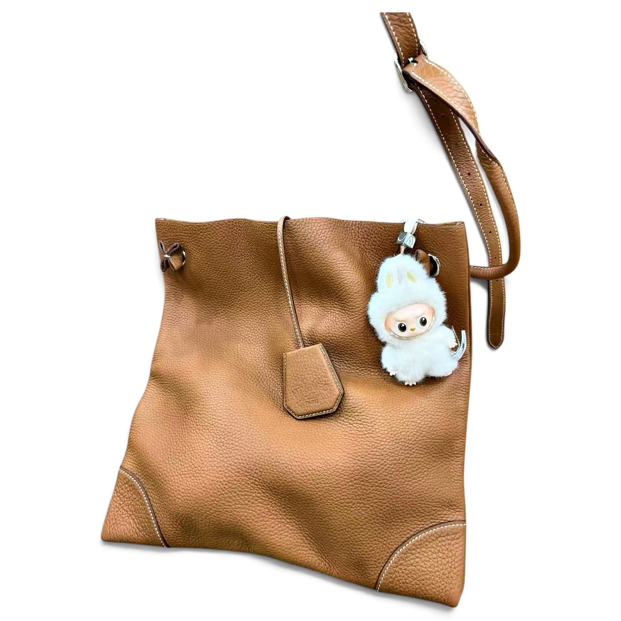 Silk City leather crossbody bag