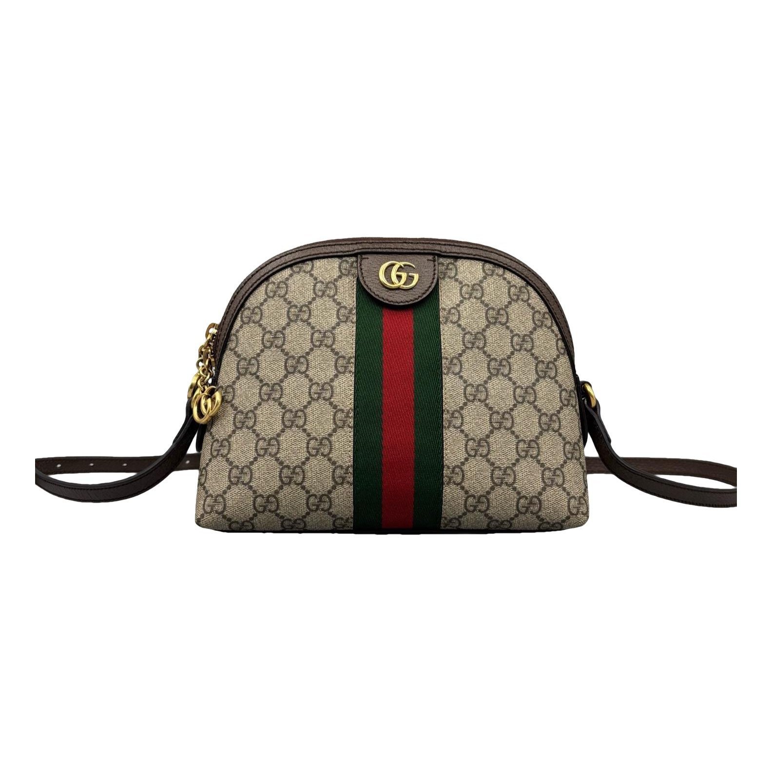 Ophidia Dome cloth crossbody bag
