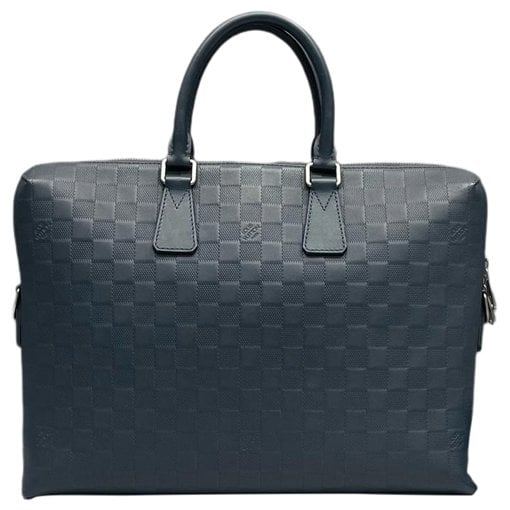 Porte Documents Voyage leather handbag