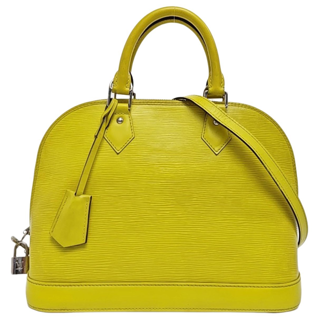 Alma leather handbag