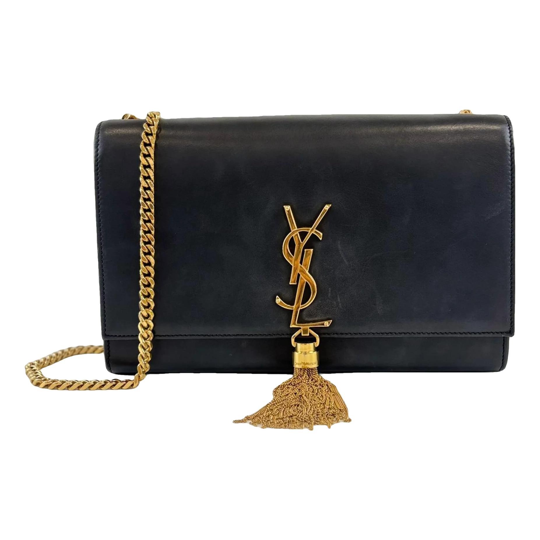 Pompom Kate leather handbag