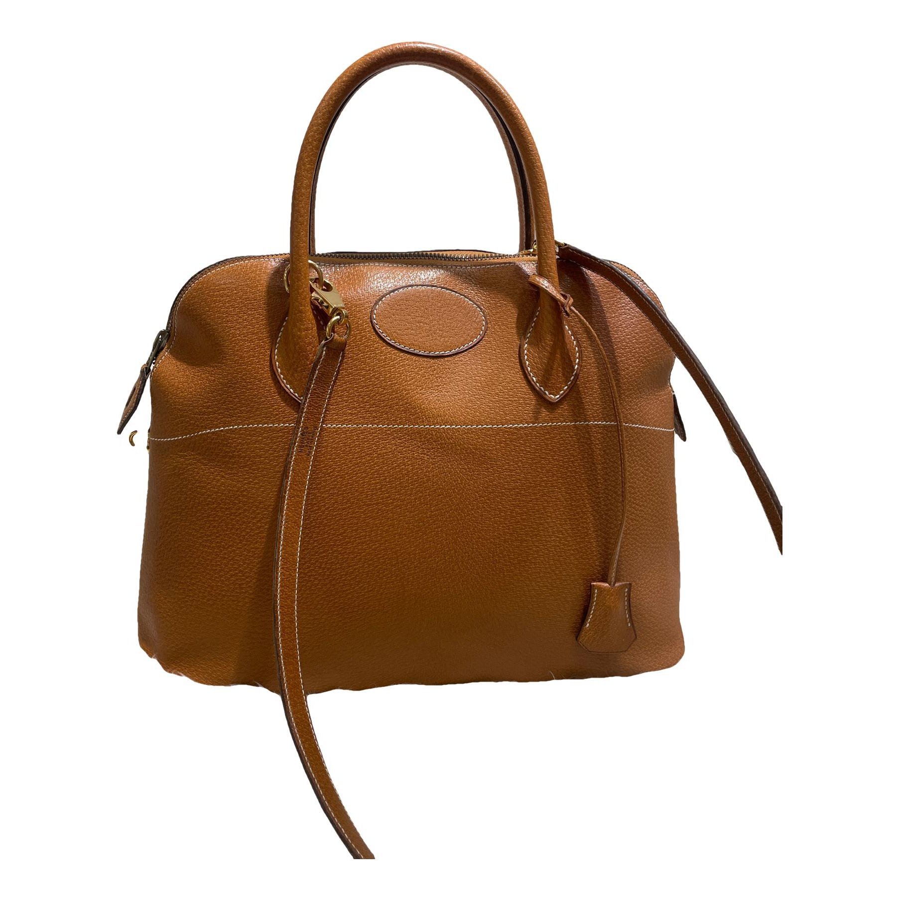 Bolide leather handbag